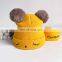 Wholesale Knitted Baby Hat With Pompoms And Neck Warmer
