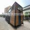 Double layer mobile container on wheels modular prefab trailer home