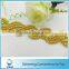 gold color wholesale iron on rhinestone applique