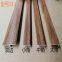 Reinforced composite wood floor door T-type layering over the threshold joint bar curved flat buckle PVC edge bar wholesale