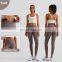 Cross Waist Fitness Sport Leggings Oem Quick Dry Women Workout Yoga Pants Without T Line