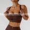 Activewear Manufacturers Custom Logo High Impact Fitness Bra Zipper Women's Sports Bra Plus Size Womens Yoga Sports Bra