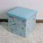 PVC ottoman with pattern