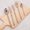 Stainless Steel Quality Product Metal Cutlery Sets Kitchen Flatware Dish Utensils Premium Knife Fork Spoon