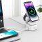3-in-1 Magnetic 15W Universal Dock Electric Fast Charger Wireless Foldable Wireless Charger Station Product Chargers Adapters
