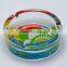 CE/EU/FDA/SGS HIGH QUALITY,GLASS ASHTRAY WITH DECAL, CRYSTAL GLASS ASHTRAY,GLASS ASHTRAY CUSTOM, MURANO GLASS ASHTRAY Quality Choice