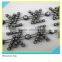 Diamante Plastic Strip Sew on Fancy Black Plastic mix Crystal 10 Yards 1 Card