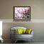 Framed 3d flower oil painting by numbers kits for living room 5053