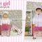 2014 children garment Japanese wholesale high quality cute fashion baby clothing ruffle pants with velour for girls