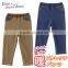 Japanese wholesale products high quality warm boys pants winter fashion clothes knitted denim raised back