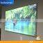 frameless slim aluminum LED lightbox with fabric printed images