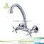 Abs Plastic Chromed wall mounted mixer faucet