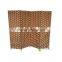 wholesale decorative handmade woven folding screen room divider screen