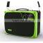2016 Portable handle belt Bluetooth subwoofer rechargeable wooden square dancing outdoor digital soundbox speaker