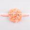 Hot-sales large flower Headband Toddler sunshine flower Headband baby big flower hair band wh-1746