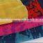 75D printed chiffon beads bohemian beach dress big skirt fabric