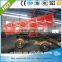 7cx-4 4ton farm trailer with hydraulic dump double axles