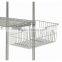 Small Metal Baskets for hospital/Chrome Wire Baskets/Wall Pannel Baskets