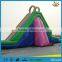 0.55 pvc commercial inflatable water slide with pool