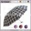 China manufacturer plaid pattern and UV protection umbrella YR3693