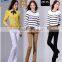 Jeans Women Candy Colors Denim Pants Plus Size Slim Elastic Boot Cut FlareTrousers