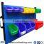 Back hanging storage plastic bin