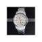 Japan Quartz Shiny Stainless Steel Metal Band Oem Watch for Men