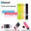 Portable 2W 4000mAh V4.0 Wireless Bluetooth NFC Speaker Stereo Charger Function Power bank Speaker for Outdoor