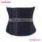 Plus Size 9 steel bone black lace waist cincher corset