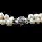 Cultured freshwater pearl italian nomination bracelets