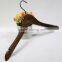 Cheap factory price coat hanger for clothes, antique wooden hangers wholesale