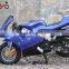 2 stroke 49cc mini moto kids pocket bike with CE
