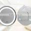 15cm LED Metal magnifying bathroom makeup mirror, General electric metal makeup mirror,