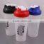 Hot Sale BPA Free Gym Plastic Protein Shaker