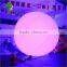 Decorating 0.18mmPVC Lighting Up Balloon , Led Advertising Ball