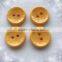 Fashion Design Colored Engraved two Hole Resin Shirt Button