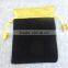 Professional velvet drawstring bag with aglets china supplier                        
                                                                                Supplier's Choice