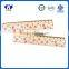 2016 New style wood 15cm ruler with 4c paper for school kids