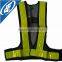 LED vest for workers reflective safety running vest
