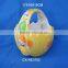 hand painted ceramic egg holder baskets for Easter day
