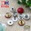 China OEM High Quality Jean Metal Copper Spray Button Ring Snap Fastener for Jacket and Coat