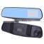 HD Camera Camcorder Video Recorder 2.8" LCD Rearview Mirror DVR
