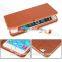 lthr leather book style card slot case for iphone6 hot selling for apple iphone 6 plus