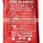 840GSM 1MM Fire And Rescue Fire Extinguish Blanket Cheap Wholesale