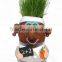 Home Decorations Grass Growing Toy, Cheap Desktop Promotional Gift Grass Head Dolls