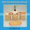 Personalized ceramic home bathroom accessories foam soap dispenser set