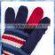 young boys London city novelty knitted finger gloves