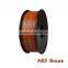 Diy 3d printer Material Filament ABS 1.75mm/3.0mm 1kg for 3D printer Brown