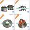 Aluminum motorcycle parts OEM casting products from  supplier China manufacturer with material steel aluminum iron