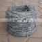 pvc coated and galvanized barbed wire price